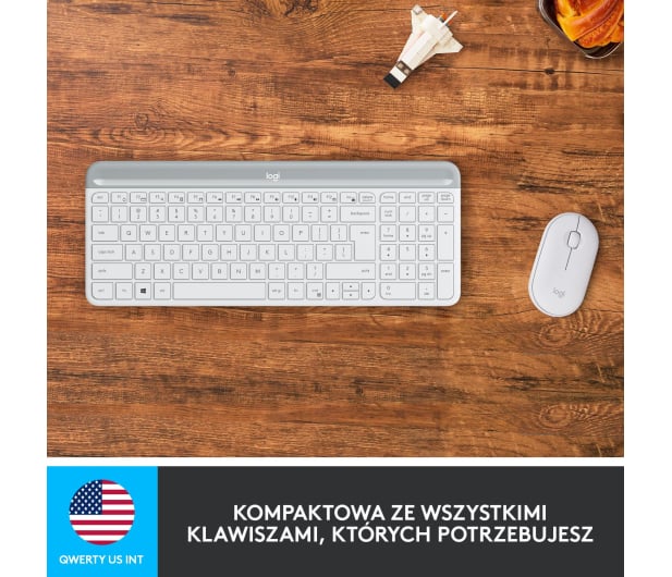 Logitech MK470 biały - 625245 - zdjęcie 7